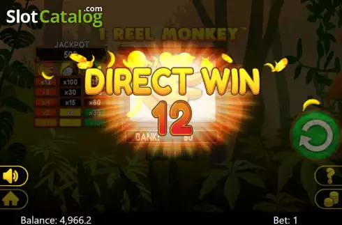 Скрин3. 1 Reel Monkey слот