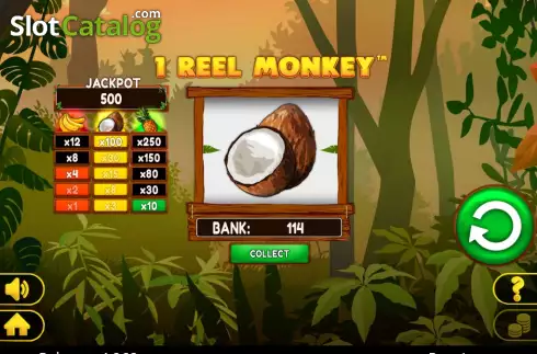 Скрин4. 1 Reel Monkey слот