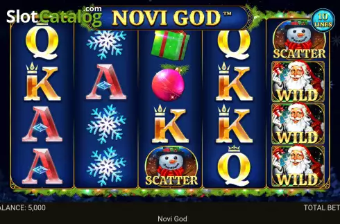 Скрин2. Novi God слот