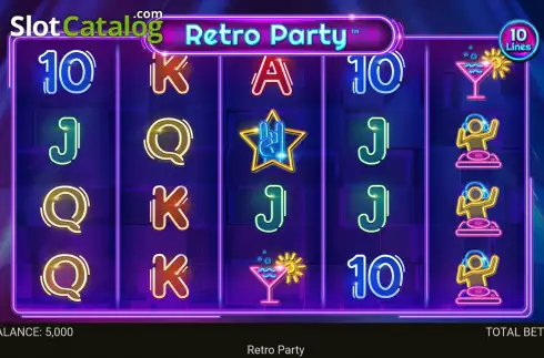 Скрин2. Retro Party (Retro Gaming) слот