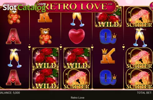 Скрин2. Retro Love слот