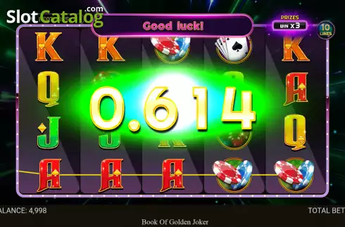 Скрин3. Book of Golden Joker слот