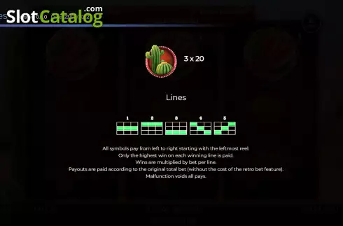 Скрин8. Retro Chillies слот