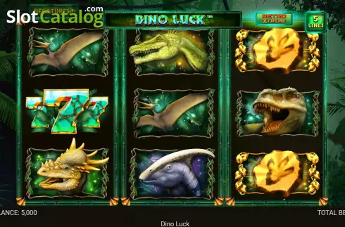 Скрин2. Dino Luck слот
