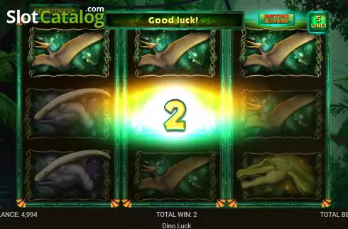 Скрин3. Dino Luck слот