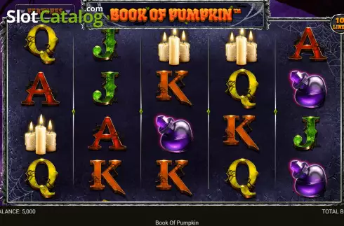 Скрин2. Book of Pumpkin (Retro Gaming) слот