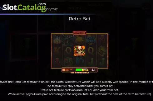Скрин9. Retro Muertos слот