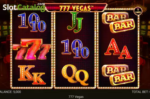 Скрин1. 777 Vegas (Retro Gaming) слот
