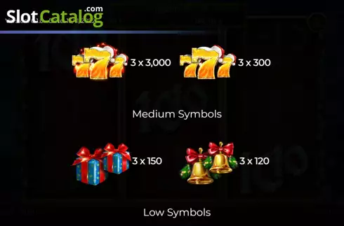 Скрин7. 777 Xmas слот