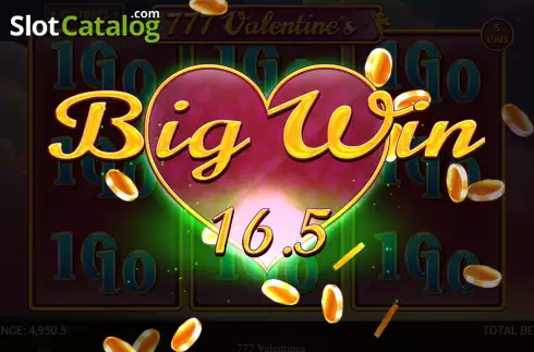 Скрин4. 777 Valentine's слот