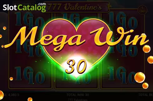 Скрин5. 777 Valentine's слот