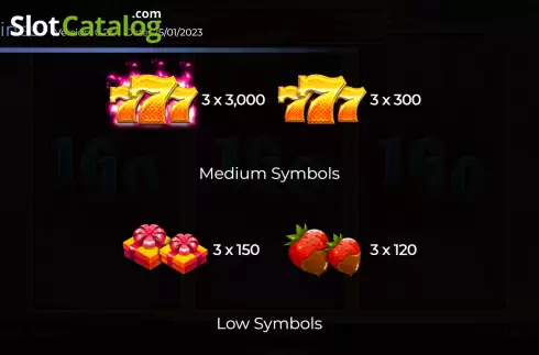 Скрин7. 777 Valentine's слот