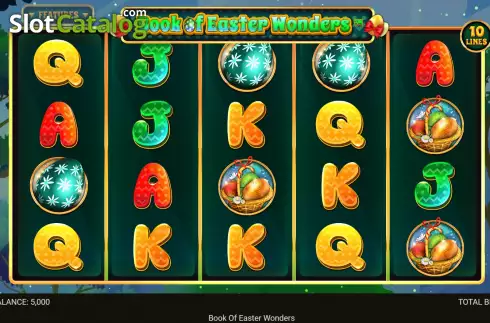 Скрин2. Book of Easter Wonders слот