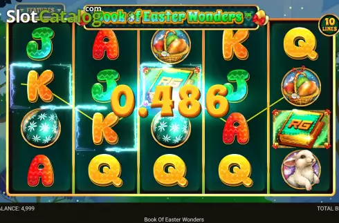 Скрин3. Book of Easter Wonders слот