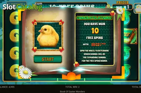 Скрин5. Book of Easter Wonders слот