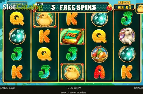 Скрин7. Book of Easter Wonders слот