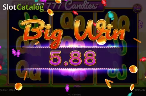 Скрин4. 777 Candies слот