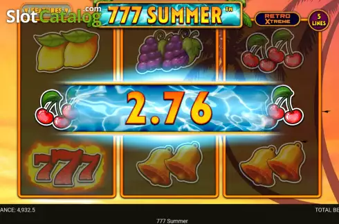 Скрин3. 777 Summer слот