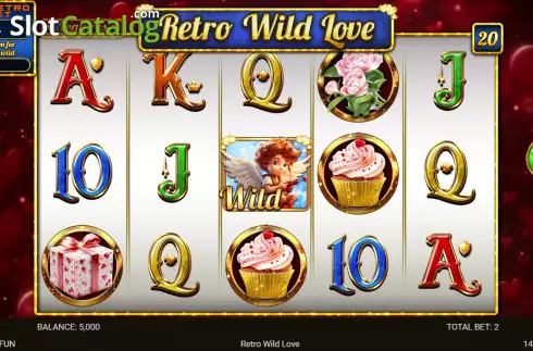 Скрин2. Retro Wild Love слот