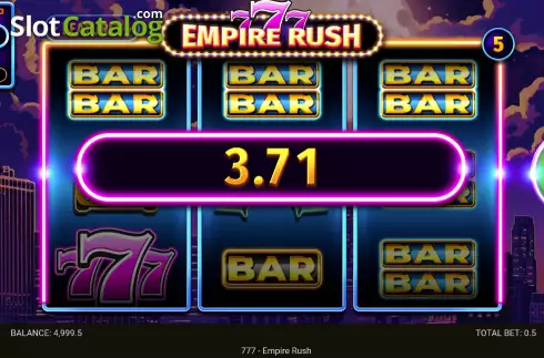 Скрин3. 777 Empire Rush слот