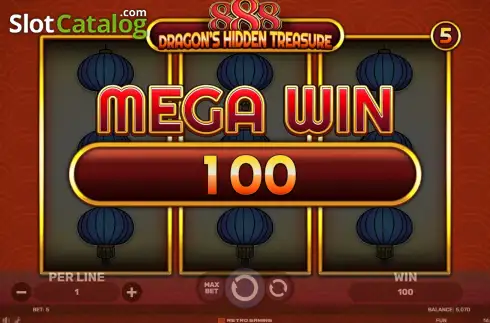 Скрин3. 888 - Dragon's Hidden Treasure слот