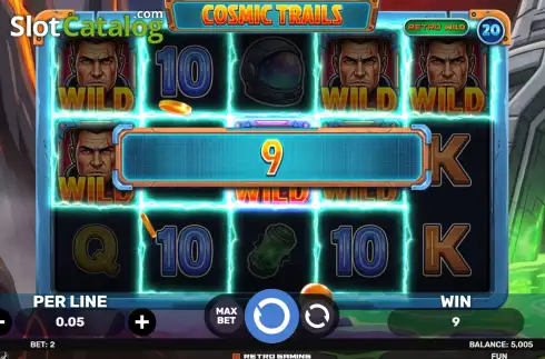 Скрин3. Cosmic Trails слот