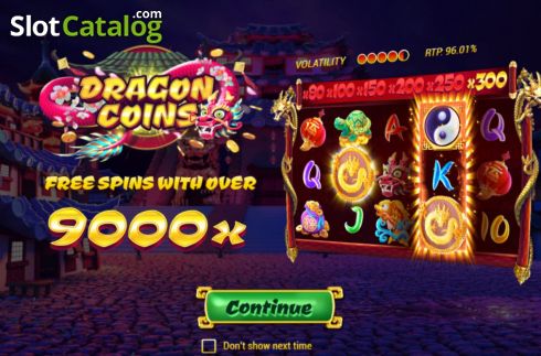 Скрин2. Dragon Coins слот