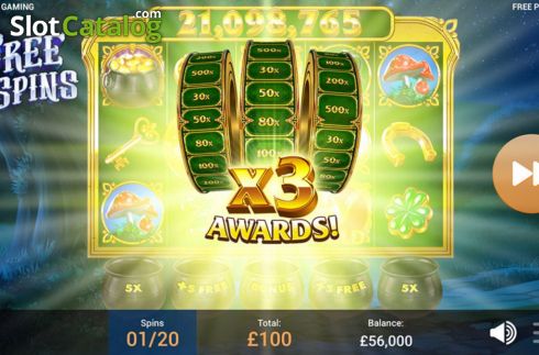 Скрин4. Irish Coins (Revolver Gaming) слот