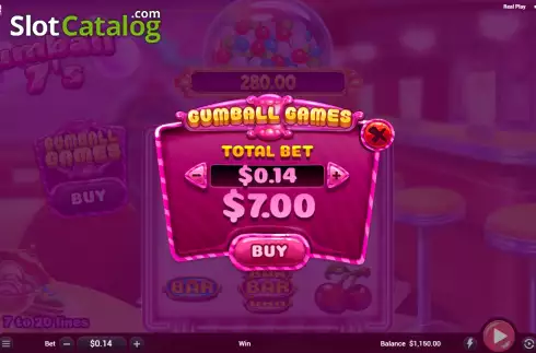 Скрин7. Gumball 7's слот