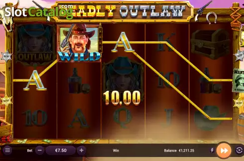 Скрин4. Deadly Outlaw слот