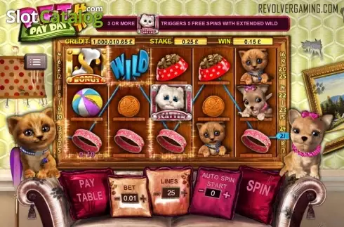 Скрин2. Pets Payday слот