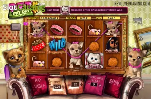 Скрин3. Pets Payday слот