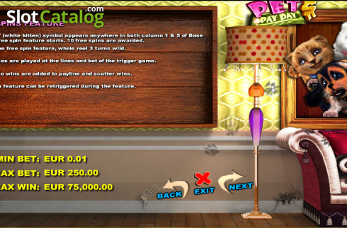 Скрин8. Pets Payday слот