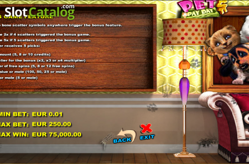 Скрин9. Pets Payday слот