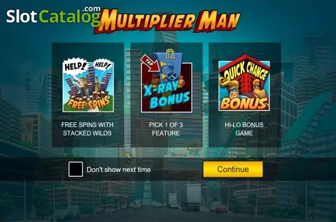 Скрин2. Multiplier Man слот
