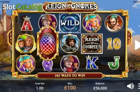 Скрин2. Reign of Gnomes слот