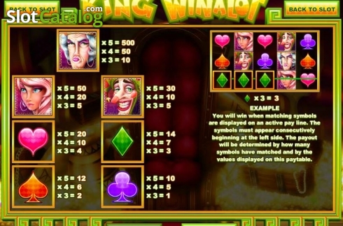 Скрин4. King Winalot слот