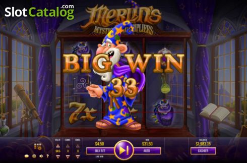 Скрин4. Merlin’s Mystical Multipliers слот