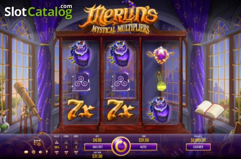 Скрин5. Merlin’s Mystical Multipliers слот
