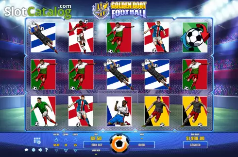 Скрин2. Golden Boot Football слот