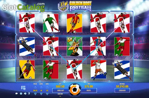 Скрин3. Golden Boot Football слот
