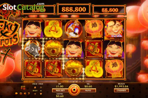 Скрин4. Lucky Ox Jackpots слот