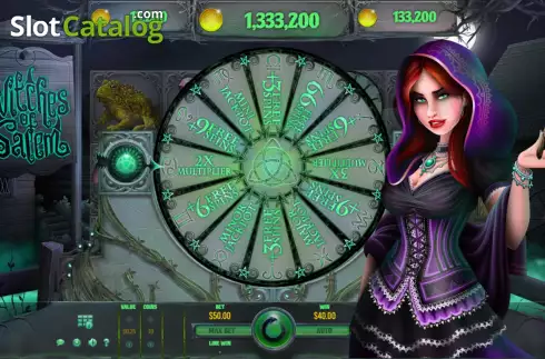 Скрин5. Witches of Salem слот
