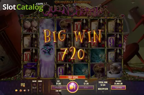 Скрин4. Fairytale Fortunes Queen of Hearts слот