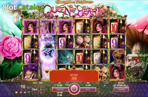 Скрин5. Fairytale Fortunes Queen of Hearts слот