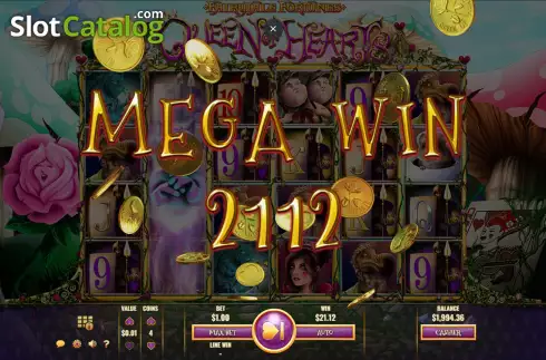 Скрин6. Fairytale Fortunes Queen of Hearts слот
