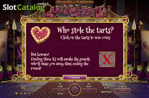 Скрин8. Fairytale Fortunes Queen of Hearts слот