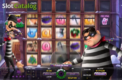 Скрин8. Reel Crime: Stealing Christmas слот