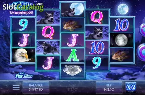 Скрин4. Mythic Wolf Sacred Moon слот