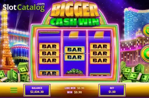 Скрин3. Bigger Cash Win слот